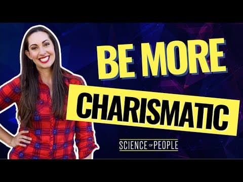 Be More Charismatic With These 5 Science Based Habits thumbnail