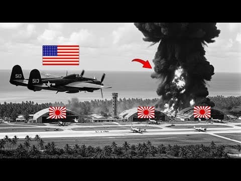Japanese Couldn't Believe One P-61 Was Hunting Them — Until 4 Bombers Disappeared in 80 Minutes thumbnail