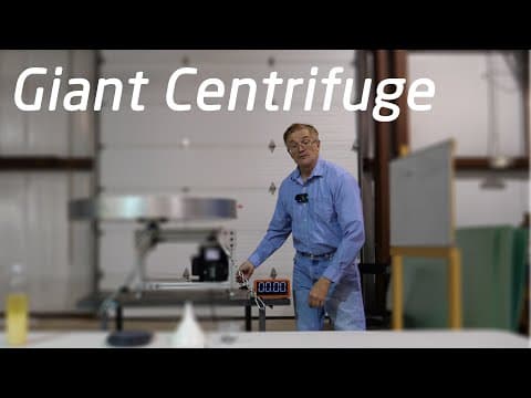 Building a Giant Centrifuge From Scratch thumbnail