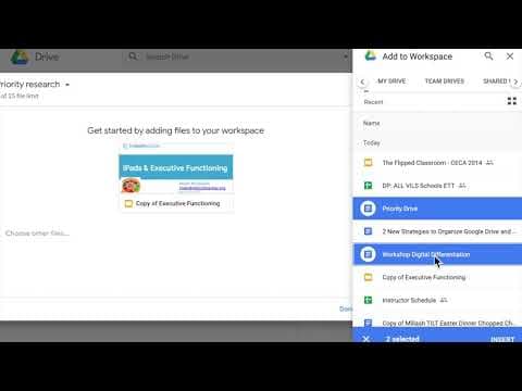 Google Drive: Priority Page & Workspaces thumbnail