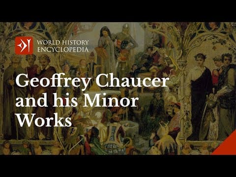 Introduction to Geoffrey Chaucer, his Life and his Minor Works thumbnail