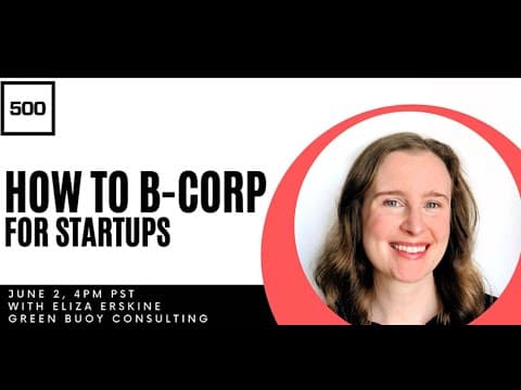 How to B Corp For Startups thumbnail