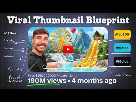 how to make a killer thumbnail (for the 2025 algorithm) thumbnail