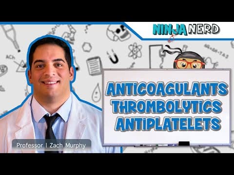 What are antiplatelets, anticoagulants, and thrombolytics? thumbnail