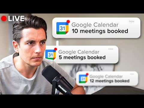 Get sales meetings from cold email LIVE thumbnail