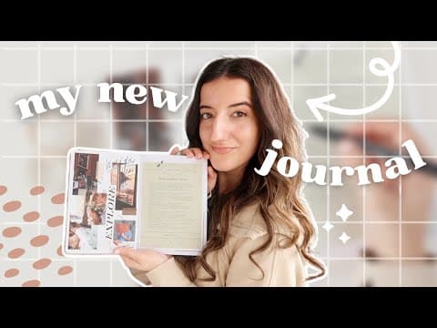 new journal setup 📝 how to journal for self-reflection, art & more!! (plan with me) thumbnail
