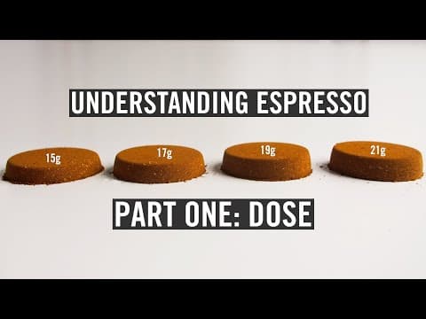 Understanding Espresso - Dose (Episode #1) thumbnail