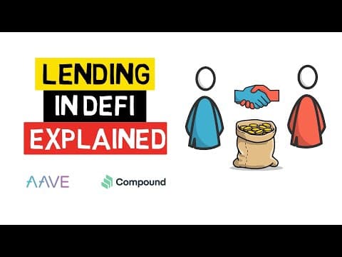 Lending And Borrowing In DEFI Explained - Aave, Compound thumbnail