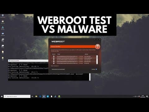 Webroot vs Malware | Test thumbnail