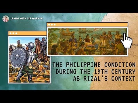 PHILIPPINE CONDITION DURING THE 19TH CENTURY [Updated] thumbnail