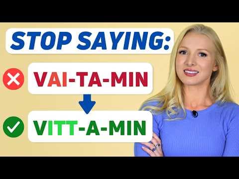 Are YOU Mispronouncing These Common English Words? thumbnail