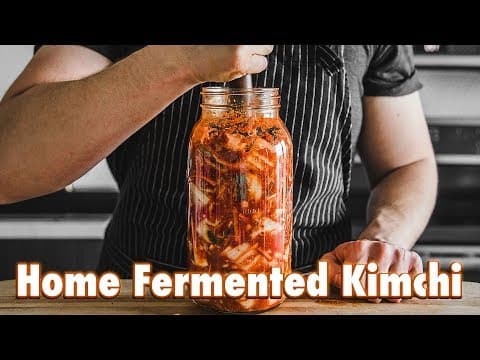 How To Make Kimchi At Home...Easy Mode thumbnail