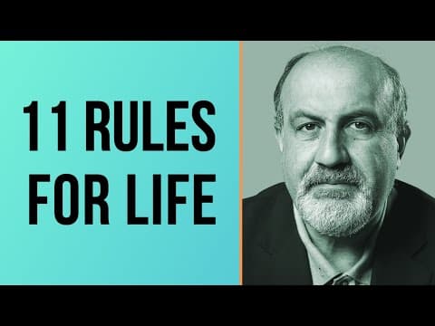 Nassim Taleb - 11 Rules For Life (How To Live a Resilient Life) thumbnail