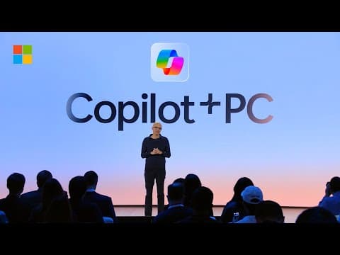 Full Keynote: Introducing Copilot+ PCs thumbnail