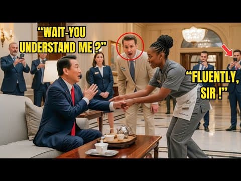 Manager Panicked Over the Millionaire’s Mandarin — Then the Black Maid Answered in Perfect Chinese thumbnail