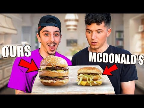 Remaking Popular Fast Food Meals (ft. Nick DiGiovanni) thumbnail