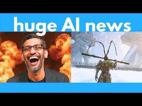 AI videos with audio, new Gemini 2.5, 3D faces, Sora is FREE, AI for video games, open-source TTS thumbnail