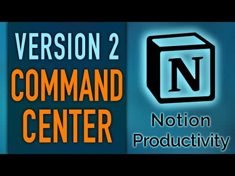 What Are the New Features of Notion's Command Center V2? thumbnail