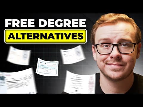 5 Free Online Courses That Are REPLACING College Degrees thumbnail