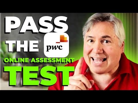 PwC Online Assessment / Test (How To Pass!) thumbnail