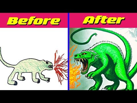 How to Turn Your Sketches into Stunning Art with Midjourney V4 thumbnail