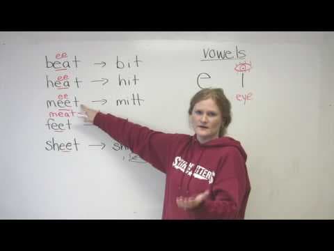 How to Pronounce the English Vowels E and I Correctly thumbnail