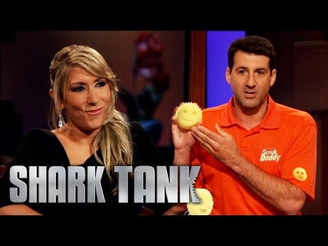 A Bidding War Breaks Out During Scrub Daddy's Pitch | Shark Tank US | Shark Tank Global thumbnail