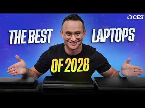 The Best Laptops Announced for 2026 thumbnail