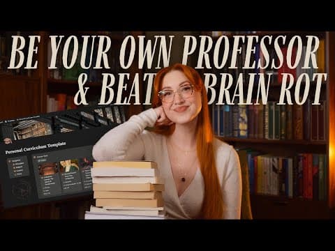 How to Create a Personal Curriculum 101 🎓 My First Term of Self-Directed Learning thumbnail