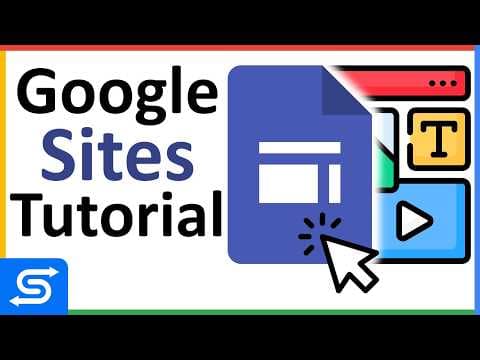 How to use Google Sites (Complete Beginner Tutorial) thumbnail
