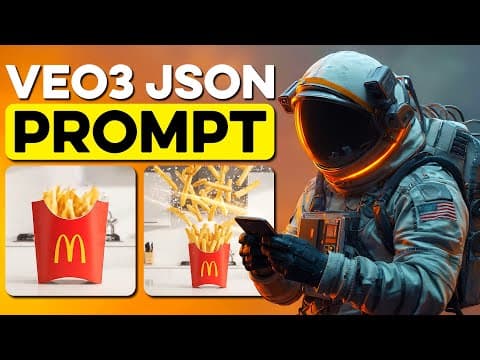 How To Use Google VEO 3 JSON Prompting To Create $100k AI Ads thumbnail
