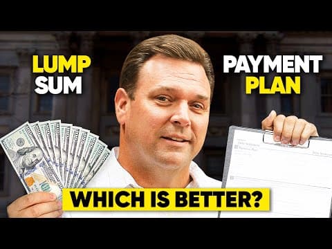 Debt Settlement? Lump Sum vs. Payment Plan thumbnail