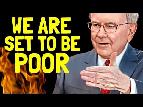 SET YOUR LIFE To GET RICH With These 5 Key MONEY INSIGHTS - Warren Buffett thumbnail