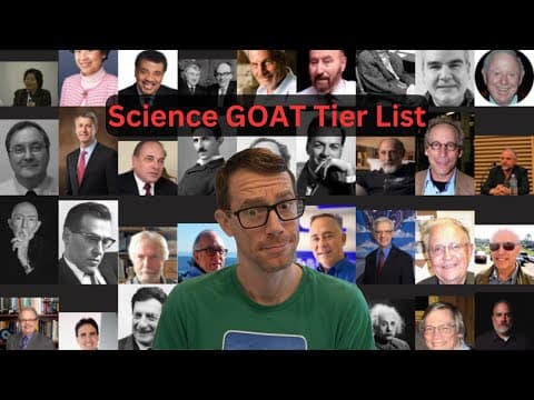 The Definitive Science GOAT Tier List thumbnail