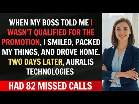My Boss Said I Didn’t Deserve a Promotion — So I Quit with 30 Patents | office revenge thumbnail
