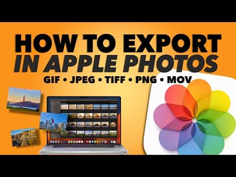 How to Export Photos & Videos from Apple Photos on Mac (Formats, Quality, Live Photos, GIFs & More) thumbnail