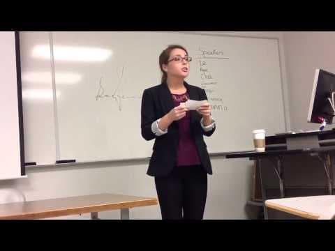 Informative Speech Example with Presentational Aid thumbnail