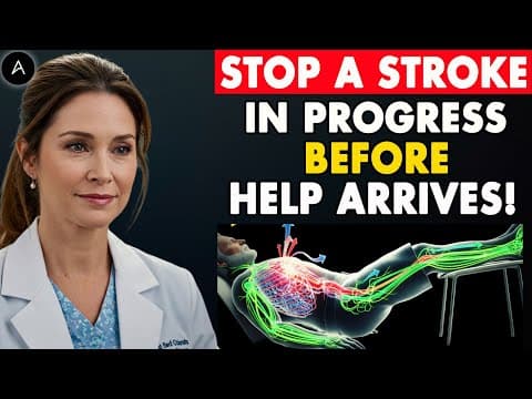 Seniors, Do THIS Before Help Arrives - The 3-Minute Trick That Stops a Stroke | Senior Health Tips thumbnail