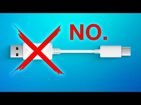 You're Probably Using the WRONG USB Charging Cable thumbnail