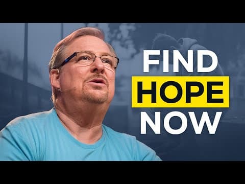 "God's Promises When You're Afraid of Failing" with Pastor Rick Warren thumbnail