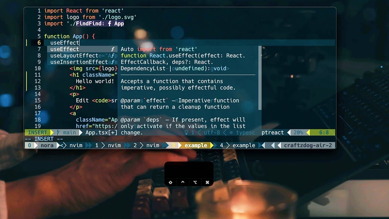 YouTube video player