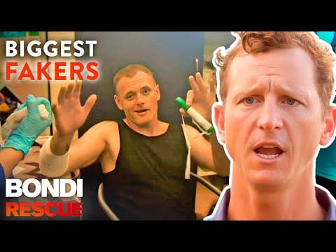 The 5 Moments People Faked It | Bondi Rescue thumbnail