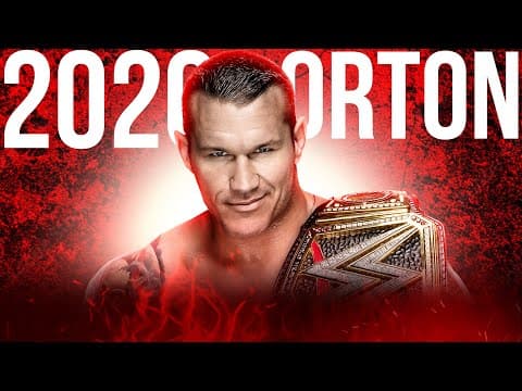 Randy Orton's 2020 was like a MOVIE thumbnail