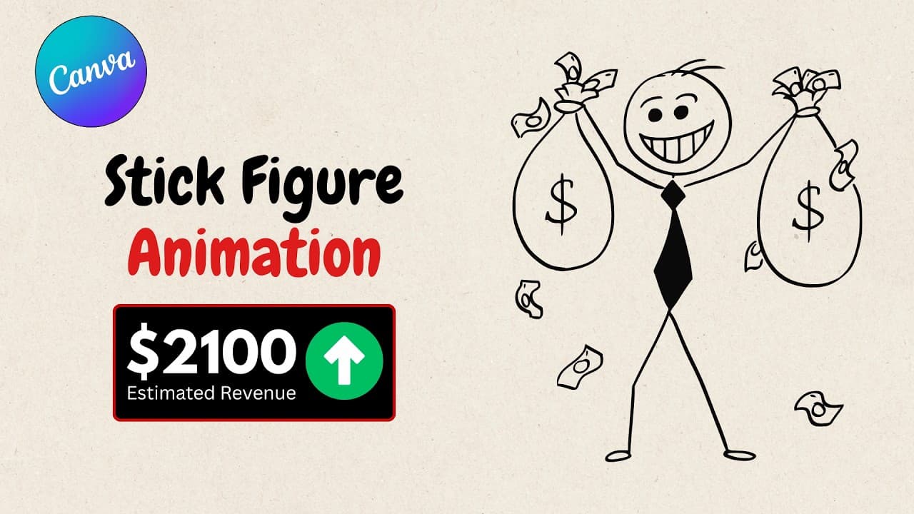 How to Make VIRAL Stick Figure Animation for Faceless YouTube Channel ...