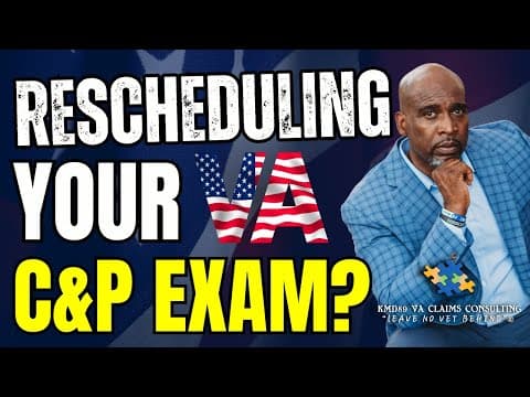 VA Compensation and Pension Exam Must KNOW! thumbnail