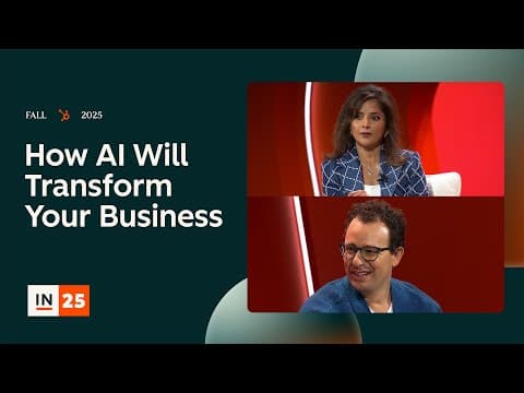 How AI Will Transform Business in the Next 18 Months | INBOUND 2025 thumbnail