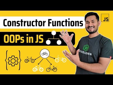 Constructor Function and new Keyword | The Complete JavaScript Course | Ep.81 thumbnail