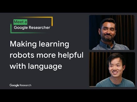 Making learning robots more helpful with language thumbnail