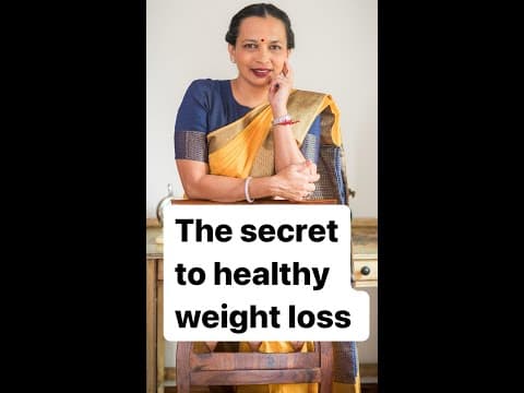 The secret to healthy weight loss thumbnail