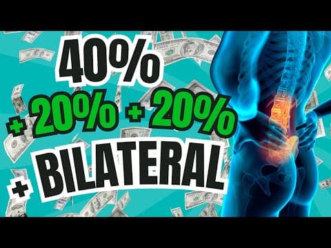 Complete GUIDE For Back Pain VA Disability Claims And MANY MORE Back Diagnosis thumbnail